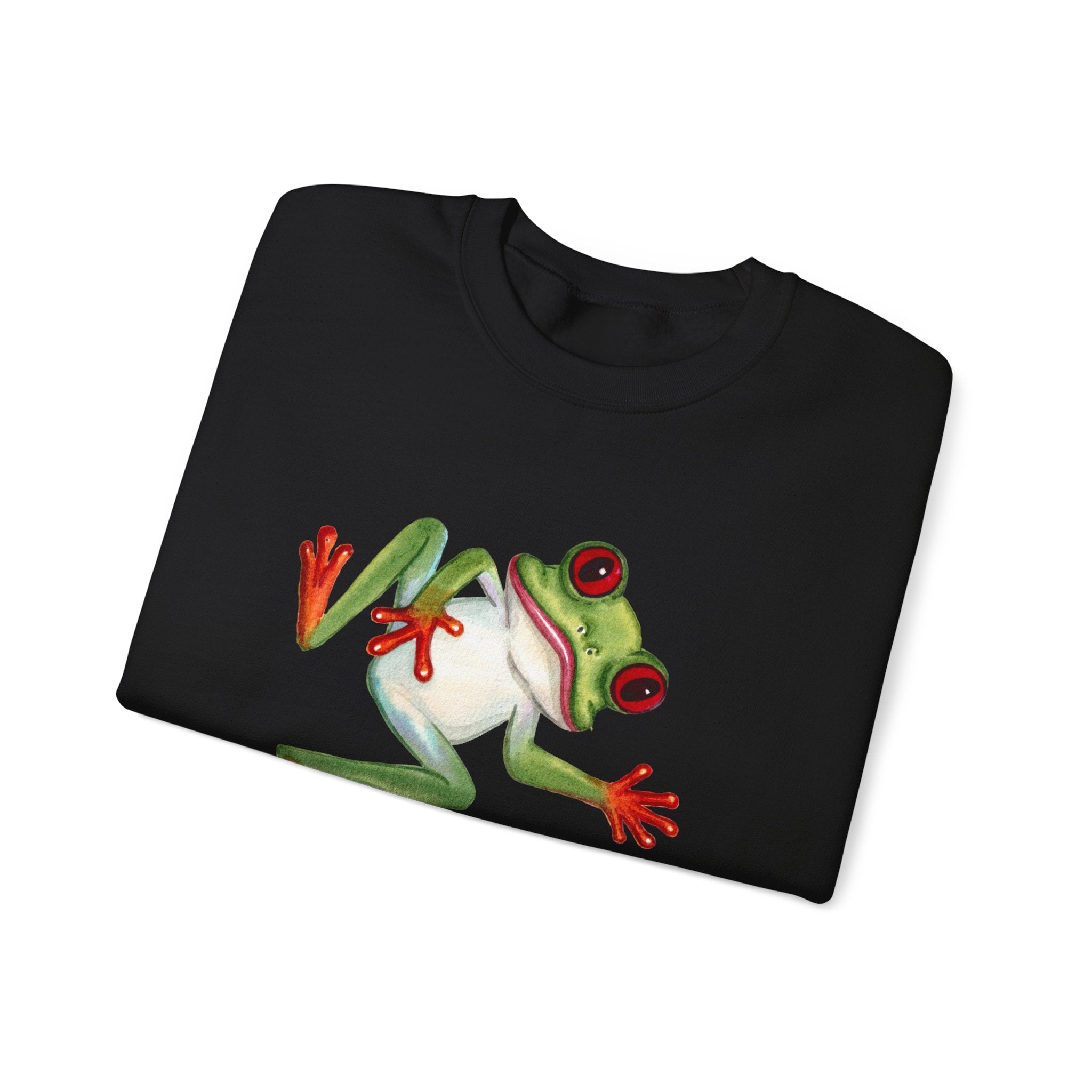 Frog 'Here for Hoppy Hour' Crewneck Sweatshirt